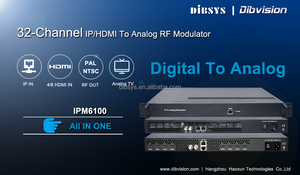 Dibsys <strong>Ip</strong> Modulator Analog for Catv <strong>Dvb</strong>-c Isdb-t Network and iptv Sources - Product Image 4