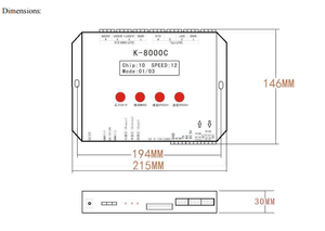 Высокое качество SD карты программы K-1000C светодиодный rgb пиксельный контроллер - Product Image 3