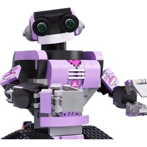 PG-13012 Kinder pädagogische Baustein Set technische elektrische APP Programmierung verfolgt Fahrzeug Ziegel Kunststoff Modell Spielzeug - Product Image 2