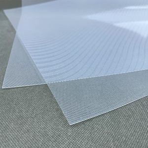0.3 0.4 0.5mm透明つや消しPPシートロールプラスチックPPポリプロピレンシート製本カバー用