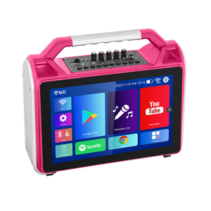 Hot Sale 4 Inch Android 12.0 Smart Karaoke System Machine Professional WiFi Wireless Touch Screen Karaoke Bluetooth Speaker - Product Image 2