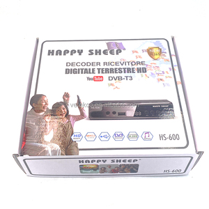 Decodificador HD DVB T2 HEVC Receptor de TV digital DVB T2 H.265 HEVC FTA Decodificador - Product Image 1