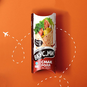 Biểu Tượng Tùy Chỉnh Dùng Một Lần Thức Ăn Nhanh Gà Cuộn Hộp Burrito Bọc Gối Hình Cuộn Giấy Hộp Bao Bì Hộp Cho Apple <span class=keywords><strong>Pie</strong></span> - Product Image 4