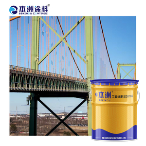 Benzhou Manufacturers Custom Surface Coating Paint Epoxy Zinc Rich Primer for Bridge Main Steel Structure