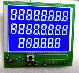Personalizzato 7 segmento 4 /5 /6 /12/20 /22 cifra TN STN FSTN VA display LCD modulo schermo forFuel dispenser