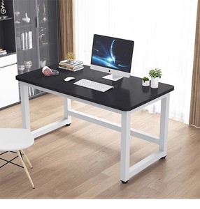 Escritorio de PC de mesa de estudio de computadora simple de madera para oficina en casa - Product Image 4
