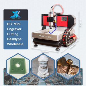 JX 3040台式3D工作台迷你5轴数控铣削钻床数控刳刨机金属刳刨机 - Product Image 5