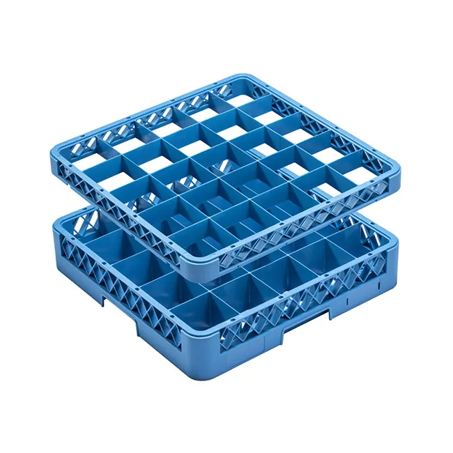 Wholesale Hotel Restaurant Commercial Kitchenware Drying Cup Plastic Racks Beer Compartment Glass Cup Rack
