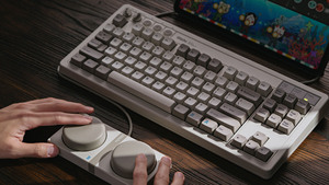 Teclado mecánico retro 8Bitdo de 87 teclas, Bluetooth/2,4G/G, botones superprogramables duales intercambiables en caliente, Windows y Android
