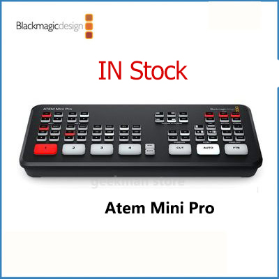 Black-ATEM Mini Pro with 2 free HDMI cable
