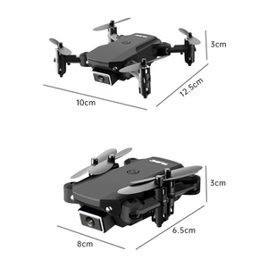 AiJH S66 <strong>Mini</strong> <strong>Drone</strong> With Night Led Lights <strong>Camera</strong> Foldable Dron Optical Flow Quadcopter for Beginners - Product Image 6