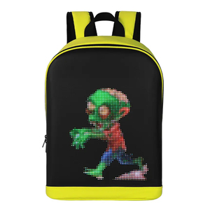 Wholesale APP <strong>Controlled</strong> LED Backpack Smart Book Bag <strong>Computer</strong> Interlayer for <strong>Portable</strong> Advertising Motorcycles Accessories