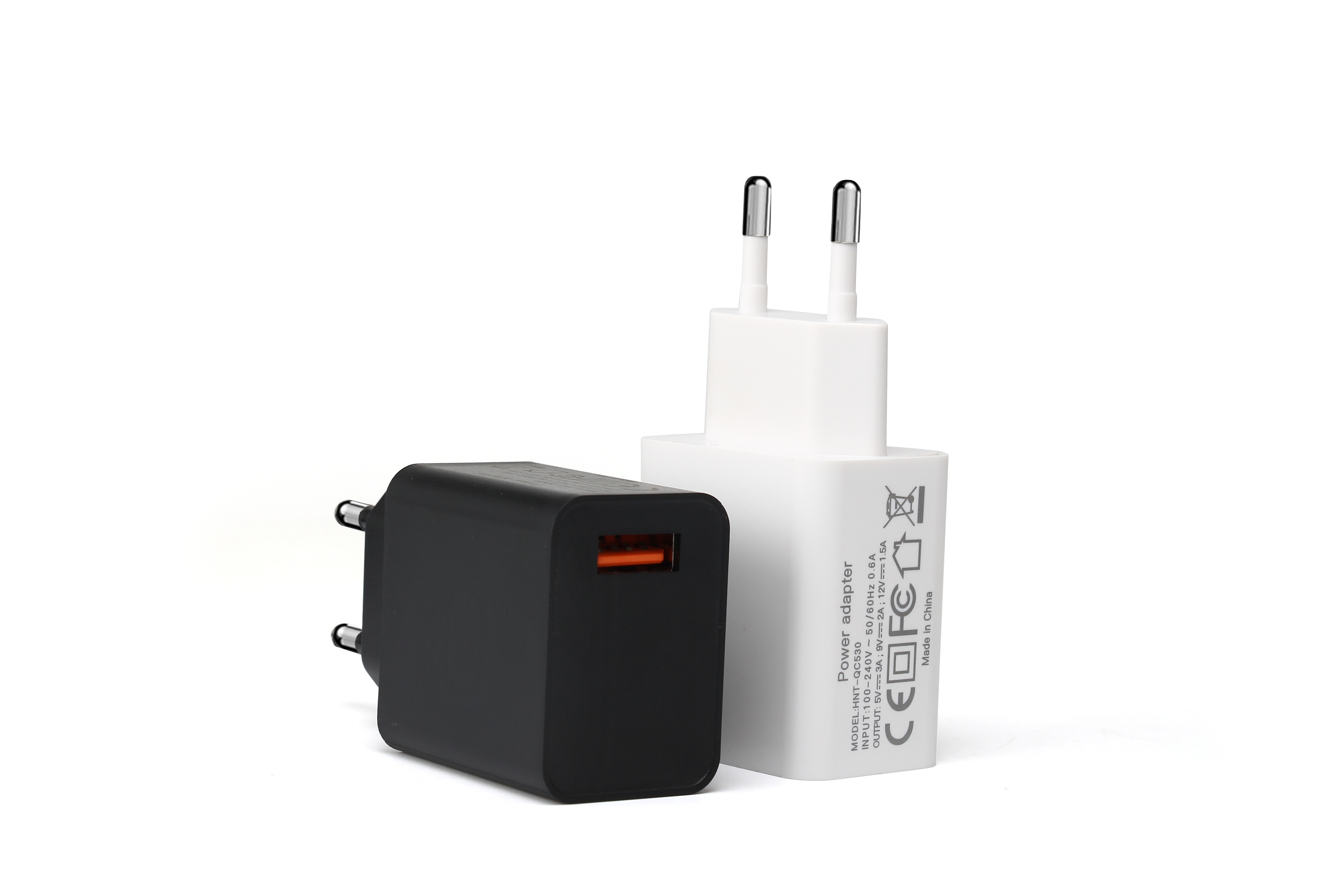 QC530 Europe Adaptor Black