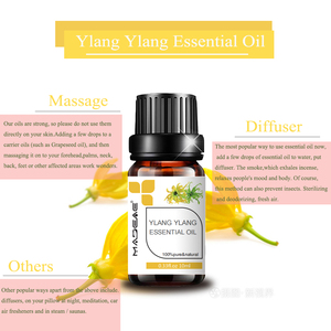 100% 純粋なYlang Ylang IIIエッセンシャルオイル認定生GC/MS純度10ml (0.33 Fl。オズ。) | Cananga Odorata - Product Image 2