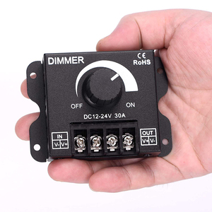DC12v 24v 30A 3-канальный регулируемый по яркости Одиночный цвет светодиодный осветительный модуль Ручной диммер - Product Image 2