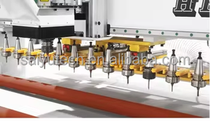 HK8 Automatic Tool Setting Wood <strong>Router</strong> Aluminum-Wood Integrated Cutting Machine with Convenient <strong>Loading</strong> &amp; <strong>Unloading</strong>