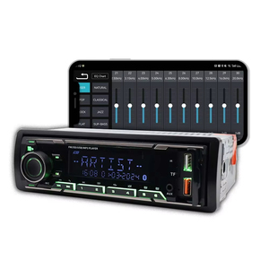 Ultima fabbrica TDA7388IC 8RCA Car Audio <span class=keywords><strong>DSP</strong></span> Car MP3 AM Radio con RDS FM trasmettitore auto MP3