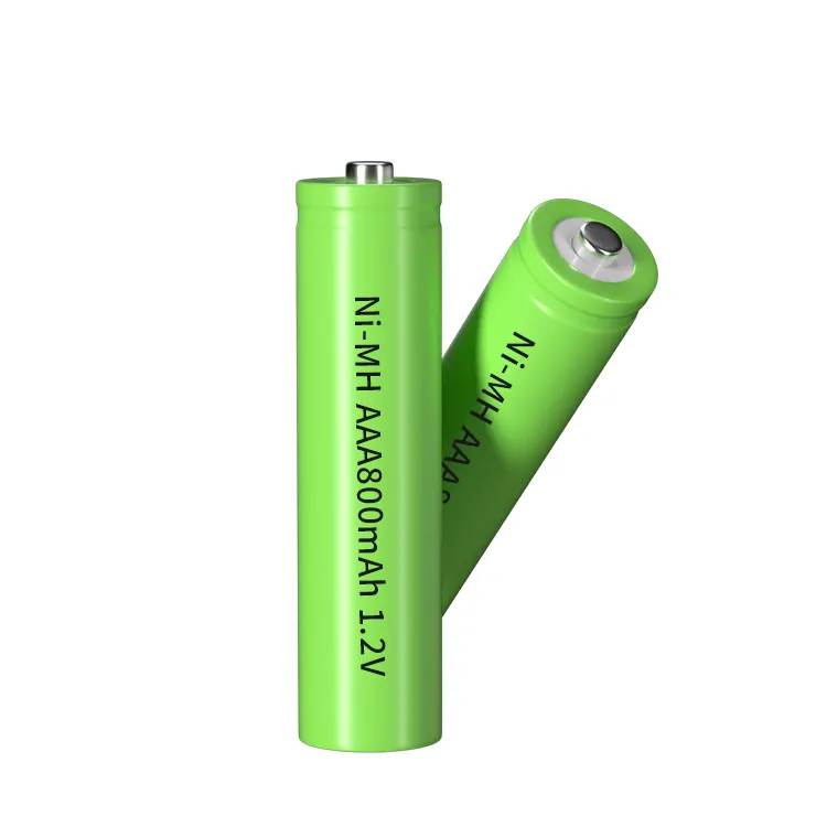 נטענת גלילי ניקל מימן סוללה ni-mh סוללה 1.2V AAA 800MAH