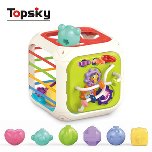 Colorful Plastic Stacking Pull <strong>String</strong> for <strong>Fidget</strong> Cube Educational Sensory Busy Toy for Children Travel Montessori Toy - Product Image 1