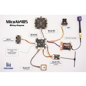 405 Flugsteuerung mit BMI088 SPL06, Unterstützung Ardupilot INAV, für Langstrecken-FPV-Drohne - Product Image 4