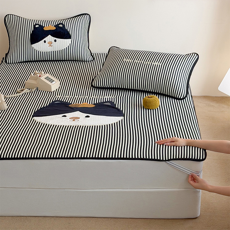 Broderie appliquée PE - Cool Cat - Style drap de lit