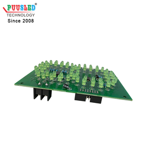 7 сегментов PCB светодиодный дисплей 4 дюймов PCB небольшой размер 7 сегментный светодиодный дисплей PCB цифровой номер для продажи