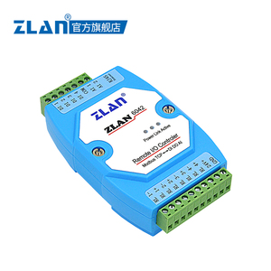 4チャンネルアナログデジタル入出力デジタルネットワークIOコントローラmodbusアナログ入力ZLAN6042 - Product Image 3