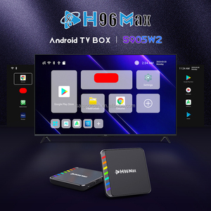 Android 11.0 H96 Max W2 akıllı TV kutusu Amlogic S905W2 2.4G/5G WiFi BT5.0 destek WiFi6 4K 3D H.265 HEVC Set Top Box - Product Image 2