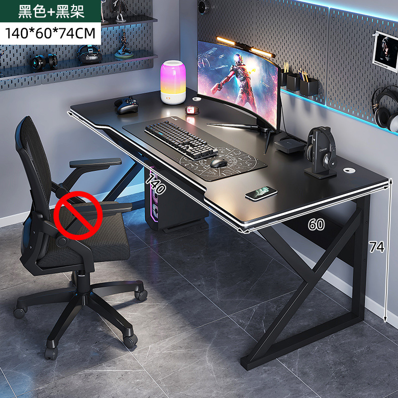 140x60x74 Black frame, black panel
