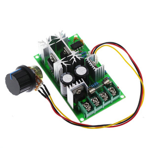 DC 10-60V 20A motor speed regulator control <strong>controller</strong> <strong>power</strong> driver module <strong>PWM</strong> <strong>controller</strong> 12V 24V 36V 48V - Product Image 1