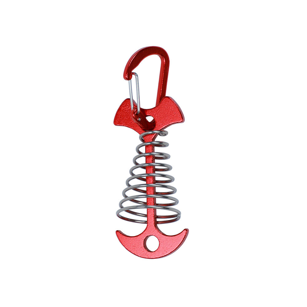 Fish Bone Clips - Red