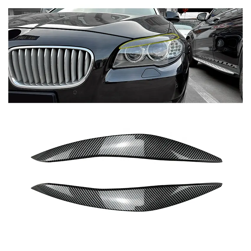 AMP-Z Offre Spéciale Pre-Facelift Sourcils accessoires de voiture pour BMW Série 5 F10 Pre-Facelift 2011 2012 2013 2014