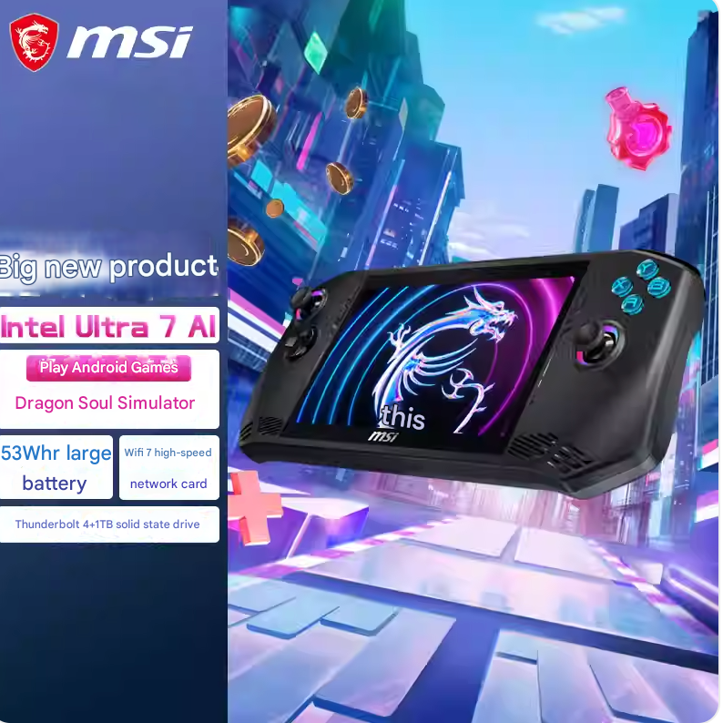 claw7-009/ultra7-155h/16gb+1tb/7inch fhd 120hz
