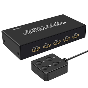 Factory Price 4x1 HD/USB2.0 <strong>KVM</strong> <strong>SWITCH</strong> for Desktop Keyboard Printer