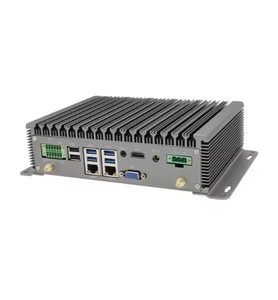 Mini Pc <strong>Thin</strong> <strong>Client</strong> Iron Gray <strong>Embedded</strong> Chassis Low Power Fanless Pc I5 4200U/i7 4500U Support Barebone Industrial <strong>Computer</strong> - Product Image 3