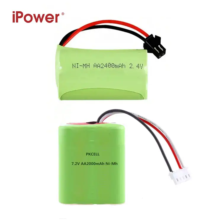 Personalizado 4 5 células 1200mah aaa 6 12 volt 7 2 v 14.4/9.6 /12/6/4.8 /7.2 v nimh bateria recarregável para telefones sem fio