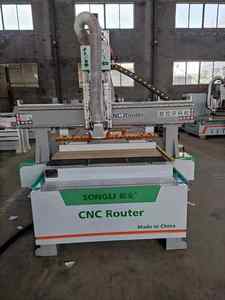 1325 di fabbrica ATC Router CNC con 12-coltello sega a nastro Pellet Mortiser DSP sistema di controllo per mobili in legno condizione utilizzato - Product Image 3