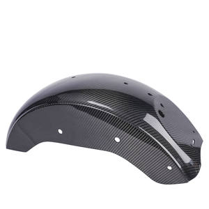 Phía Sau Fender Sợi <span class=keywords><strong>Carbon</strong></span> 3K Twill Cho Tàu Tuần Dương Đường Phố Bob Chất Béo Bob Đột Phá Cậu Bé Chất Béo Di Sản Cổ Điển 2024-<span class=keywords><strong>2025</strong></span> - Product Image 5