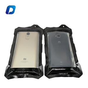 Özel baskılı 3-Side mühür kullanımlık PE fermuarlı çanta nem geçirmez cep telefonu aksesuar kılıfı özelleştirilebilir plastik torbalar - Product Image 3