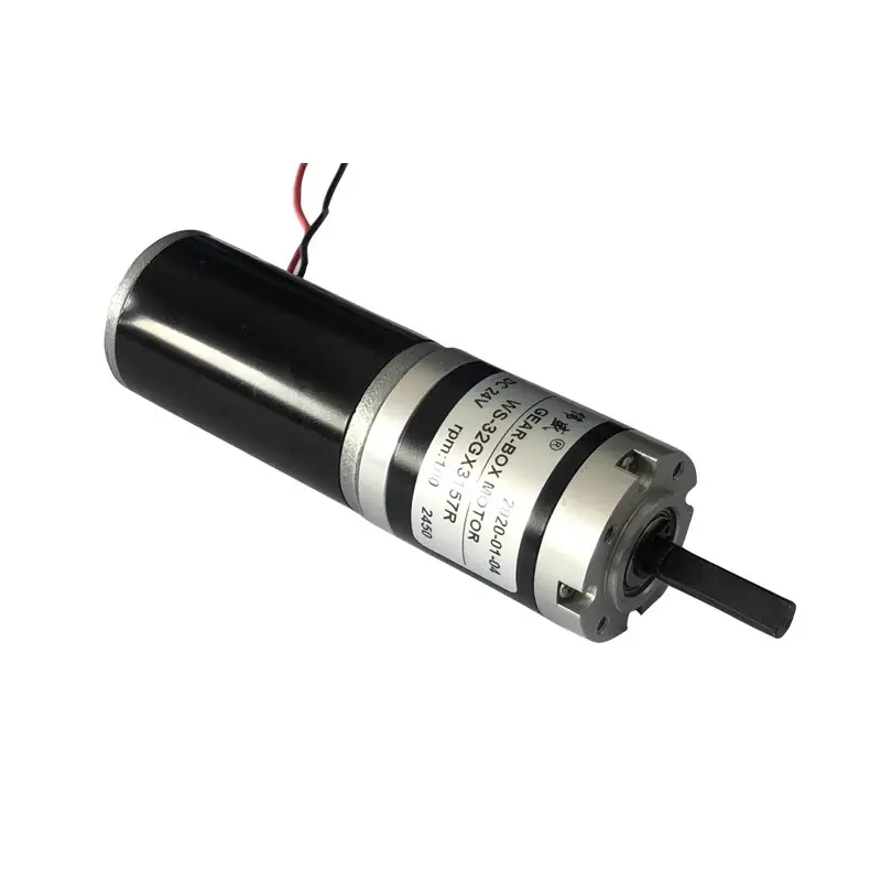 Motor de engranajes planetarios de 24Vdc 32mm 27kg.cm Motor de CC de alto par