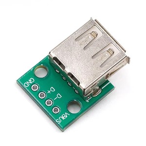 Digitare un adattatore adattatore USB femmina per immergere 2.54MM per connettore Arduino - Product Image 2