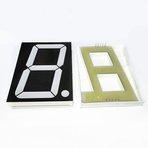 Große 5 "8" 12 "16" 20 "Weiß Farbe 7 Segment 1 Digit Led-anzeige CE roHS - Product Image 1