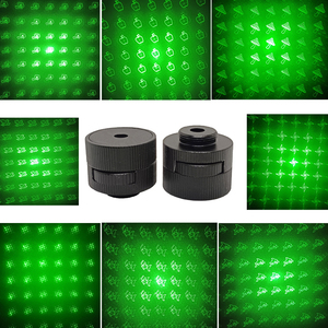 Testa 303 puntatore Laser 8 in 1 puntatori Lazer Tip 303 Star Pattern Light USB Laser Star 303 puntatori Laser parti - Product Image 3