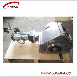 Cấp thực phẩm vệ sinh thép không gỉ hai cách diverter van khí nén van quay - Product Image 3