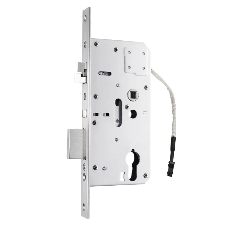 Cerradura electrónica de puerta, cerradura de muesca de 8x8MM, 55/72mm, estándar europeo