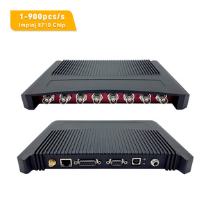 TY628 Impinj E710 Longo Alcance 8 Portas <span class=keywords><strong>UHF</strong></span> <span class=keywords><strong>RFID</strong></span> Leitor Fixo RJ45 TCP/IP USB RS232 para Gestão De Inventário De Armazém - Product Image 1