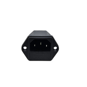 3-in-1 AC jack dişi erkek soket IEC 320 C14 kadın IEC60320 C16 giriş güç soketi 10A 250v fiş dağı sigorta ve anahtarı ile - Product Image 6