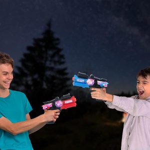 Cool Light up Toy Guns <strong>Space</strong> Blasters Gun with Flashing LEDs and Sound Effects Electric Toy Blaster Gun Set - Product Image 5