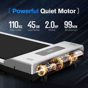 ลู่วิ่งไฟฟ้าแบบ2 in 1ทำจากวัสดุโลหะ - Product Image 4