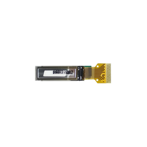 0.69 inch 96x16 White OLED <strong>LCD</strong> Module 14Pin FPC <strong>Interface</strong> <strong>I2C</strong> SSD1306BZ Narrow Mono OLED <strong>Display</strong> Monochrome PMOLED Screen - Product Image 4
